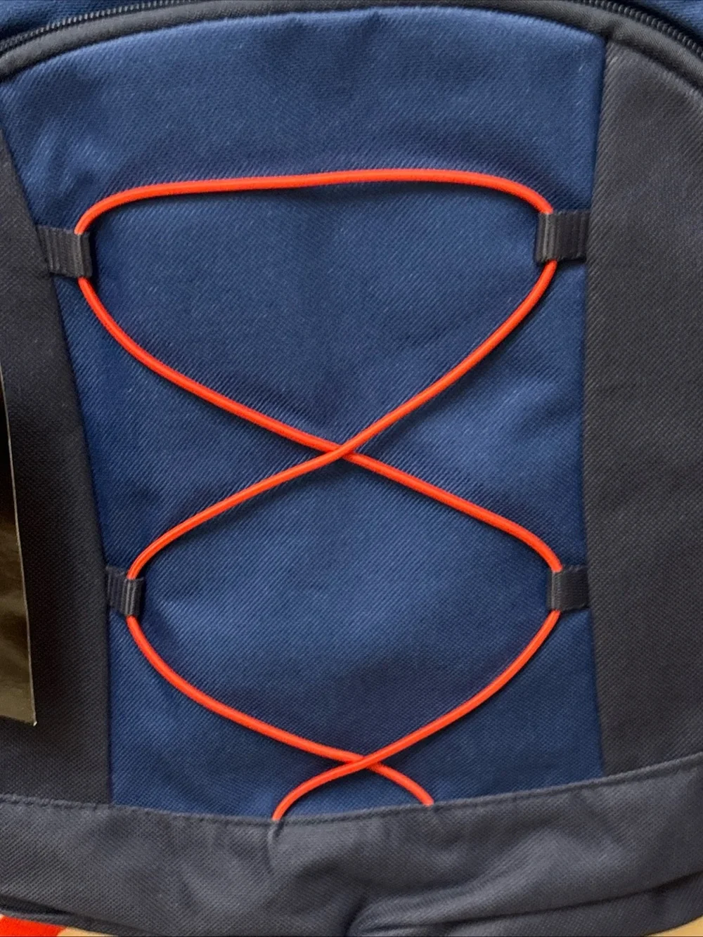 Trailmaker Backpack Blue Orange Lightweight 17 inch Bungee design School New